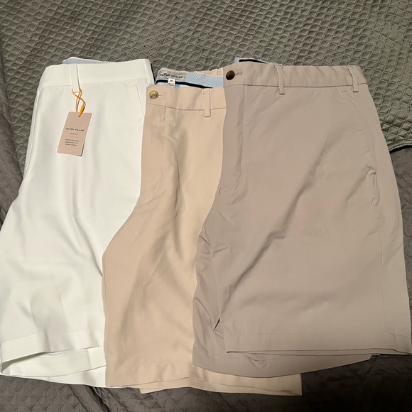 Peter Millar Khaki Shorts (33-36)